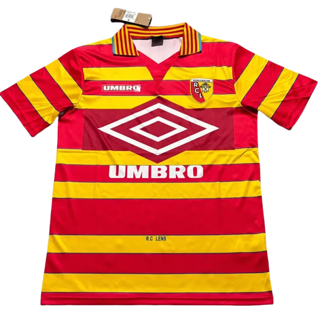 1997-1998 RC Lens Home Retro Soccer Jersey