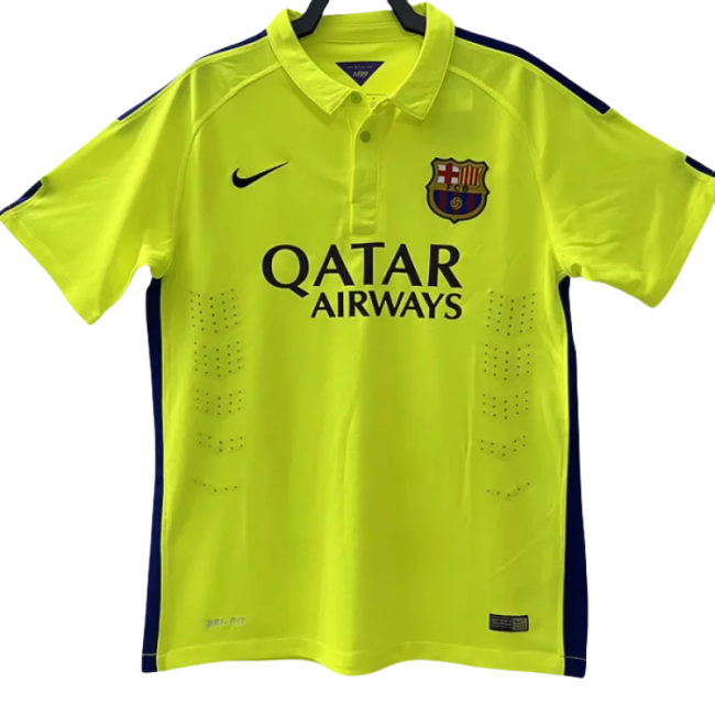 2014-2015 Mens  Barcelona  Third Retro Soccer Jersey