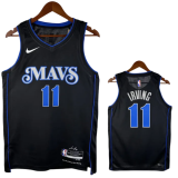 23-24 Dallas Mavericks IRVING #11 Black City Edition Top Quality Hot Pressing NBA Jersey