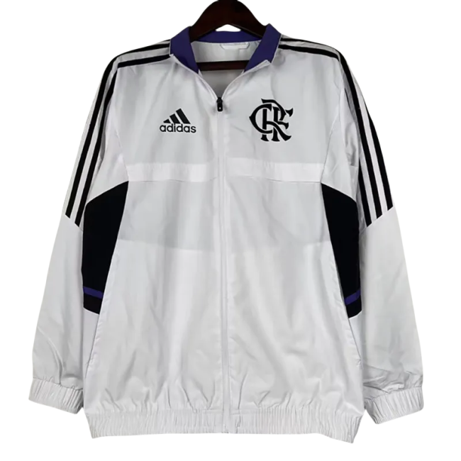 23-24 Flamengo White Windbreaker