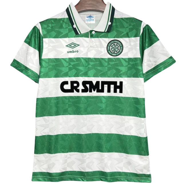 1989-1991 Celtic Home Retro Soccer Jersey