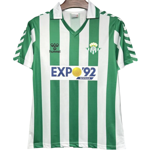 1988-1989 Real Betis Home Retro Soccer Jersey