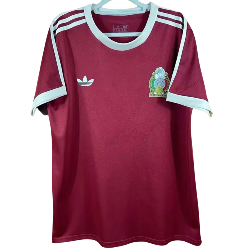 24-25 Mexico Claret color Retro Edition Training shirts