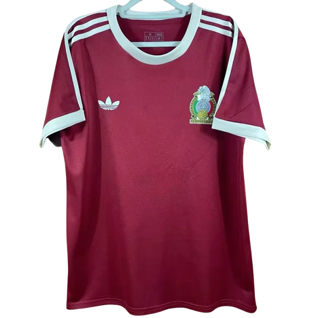 24-25 Mexico Claret color Retro Edition Training shirts
