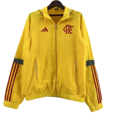 23-24 Flamengo Yellow Windbreaker