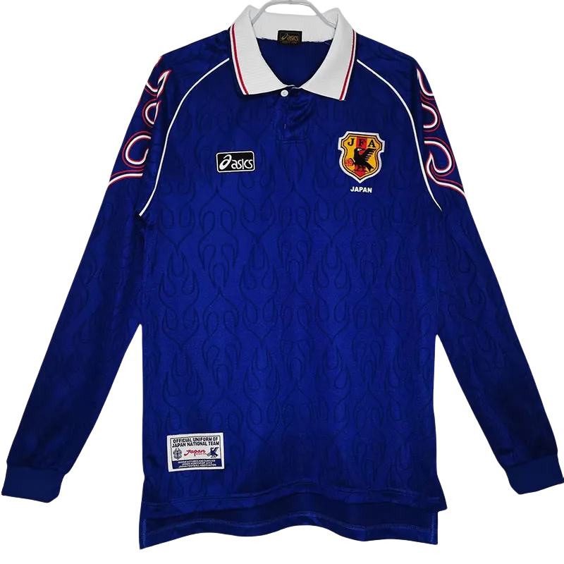 1998 Japan Home Long Sleeve Retro Soccer Jersey(长袖)