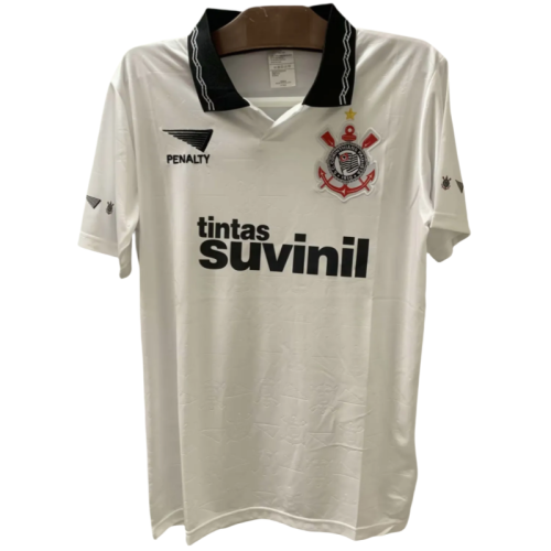1995 Corinthians Home Retro Soccer Jersey