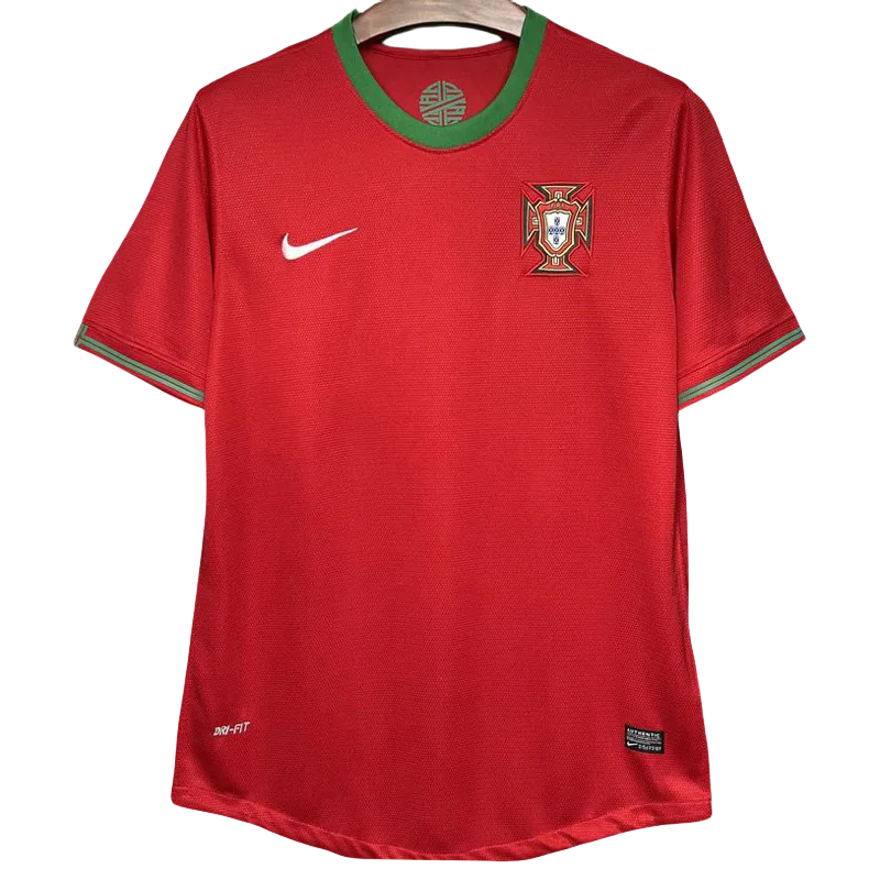 2012 Portugal Home Retro Soccer Jersey