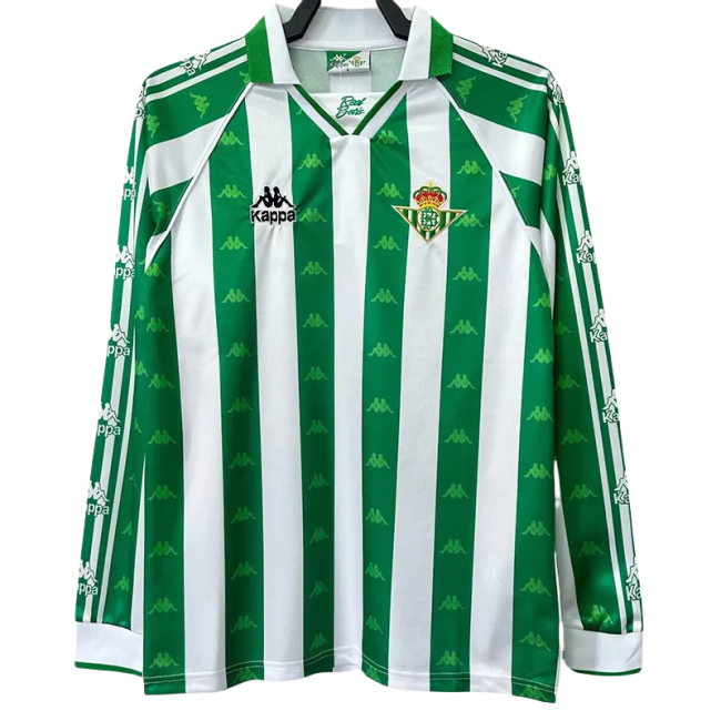 1995-1997 Real Betis Home Long sleeve Retro soccer jersey