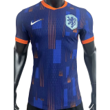 24-25 Netherlands Away Player Version Soccer Jersey