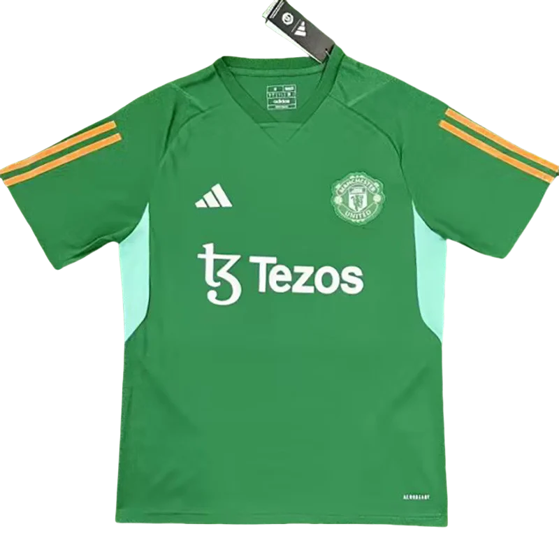 23-24 Man Utd Green Training shirts
