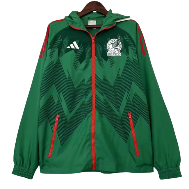 23-24 Mexico Green Windbreaker