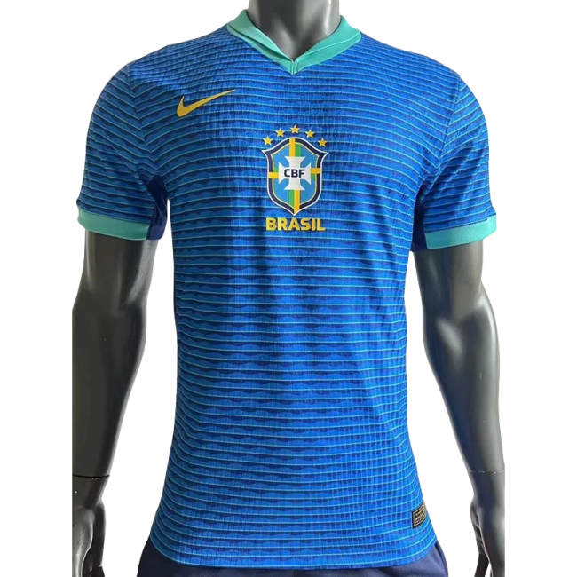 24-25 Brazil Away Player Version Soccer Jersey
