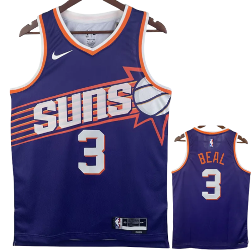 23-24 SUNS BEAL #3 Purple Top Quality Hot Pressing NBA Jersey