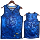 22-23 WARRIORS CURRY #30 Blue Glory Edition Top Quality Hot Pressing NBA Jersey
