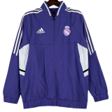 23-24 Real Madrid Purple Windbreaker