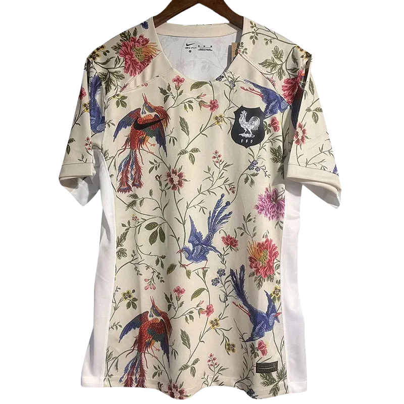 23-24 France Yellow Special Edition Training Shirts