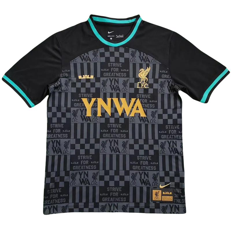 23-24 LIV Black Grey Joint Edition Training Shirts