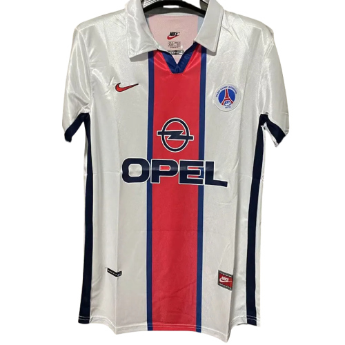 1998-1999 PSG Paris Away Retro Soccer Jersey