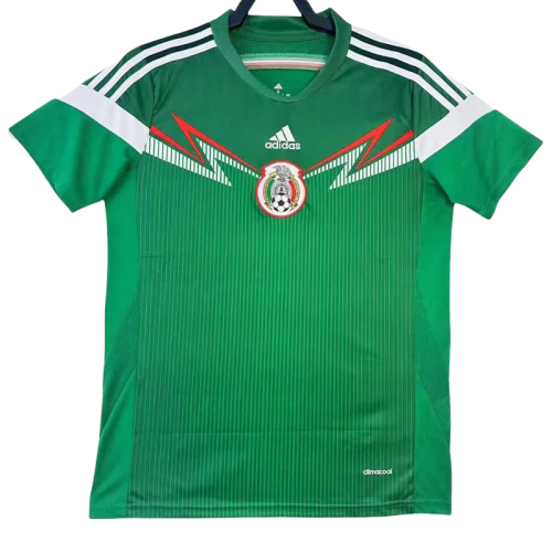 2014 Mexico Home Retro Soccer Jersey