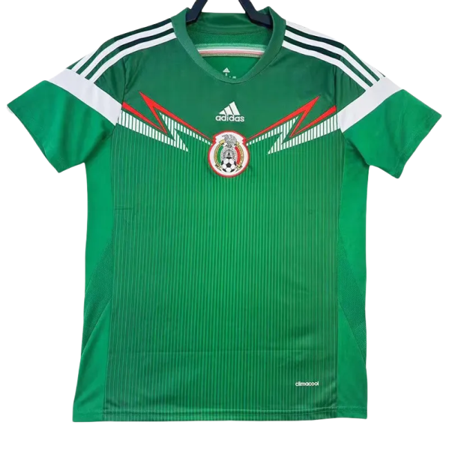 2014 Mexico Home Retro Soccer Jersey