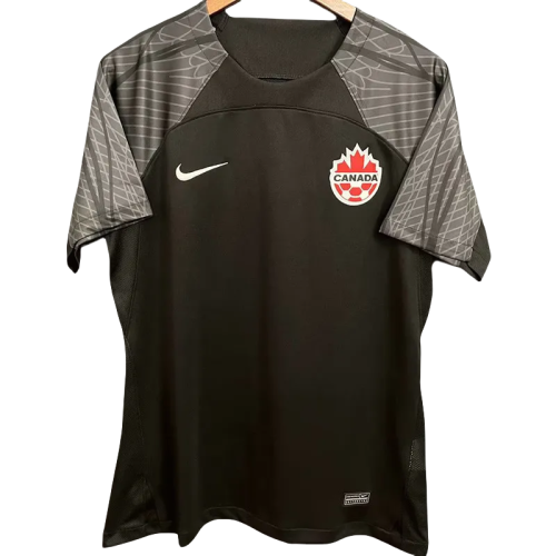23-24 Canada Black Fans Soccer Jersey