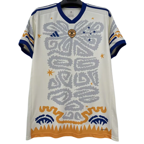 23-24 Cruzeiro Cream Color 1:1 Special Edition Training shirts