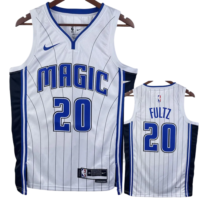 22-23 Magic FULTZ #20 White Top Quality Hot Pressing NBA Jersey