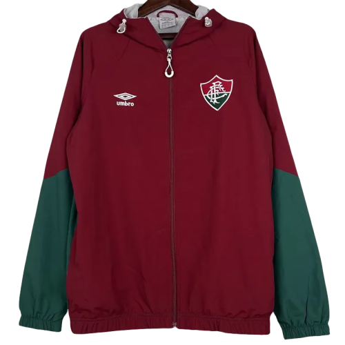 23-24 Fluminense Red Green Windbreaker