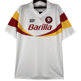 1990-1991 Roma Away Retro Soccer Jersey