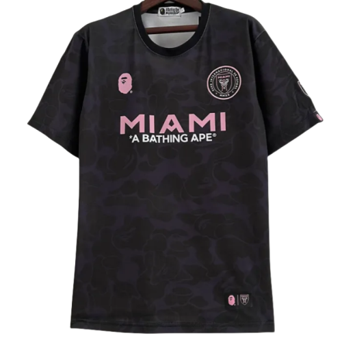 23-24 Inter Miami Black Joint Edition Fans Soccer Jersey