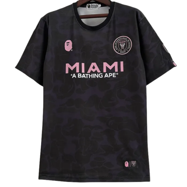 23-24 Inter Miami Black Joint Edition Fans Soccer Jersey