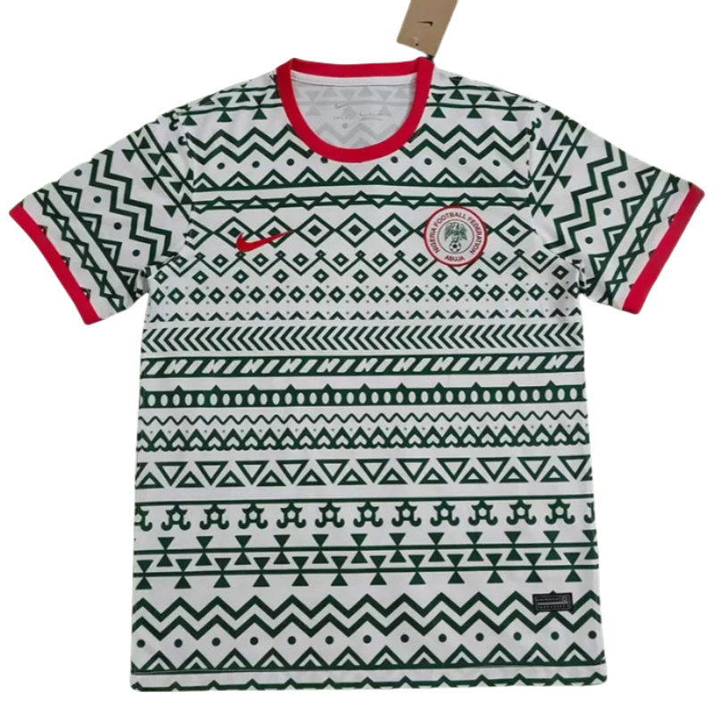 23-24 Nigeria Green-white Training shirts