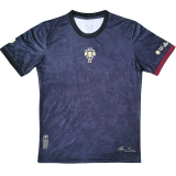 2023 Portugal Black Grey Special Edition Fans Soccer Jersey