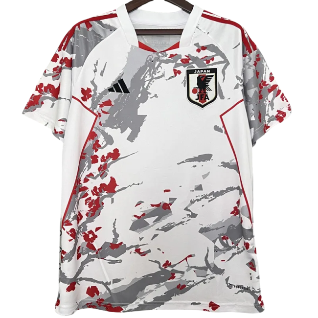 23-24 Japan White Grey Special Edition Fans Soccer Jersey