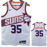 23-24 SUNS DURANT #35 White Top Quality Hot Pressing NBA Jersey