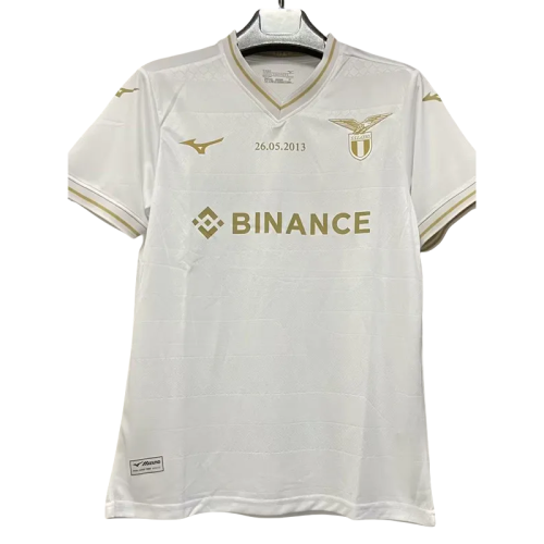 2023 Lazio White Coppa Italia 10th Anniversary Fans Soccer Jersey