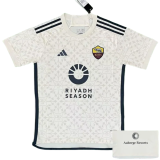 23-24 Roma Away Fans Soccer Jersey (Print RI..SE.+Au..Res..