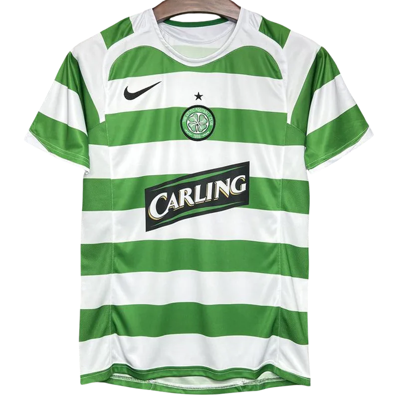 2005-2006 Celtic Home Retro Soccer Jersey