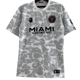 23-24 Inter Miami Grey White Joint Edition Fans Soccer Jersey