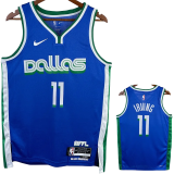 22-23 Dallas Mavericks IRVING #11 Blue City Edition Top Quality Hot Pressing NBA Jersey