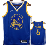 22-23 WARRIORS YOUNG #6 Blue Top Quality Hot Pressing NBA Jersey