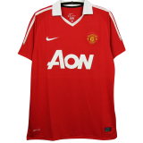 2010-2011 Man Utd Home Retro Soccer Jersey