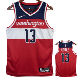 22-23 Wizards POOLE #13 Red Top Quality Hot Pressing NBA Jersey