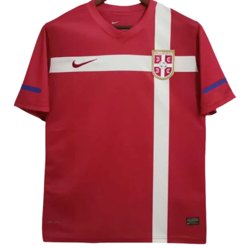 2010 Serbia Home Retro Soccer Jersey