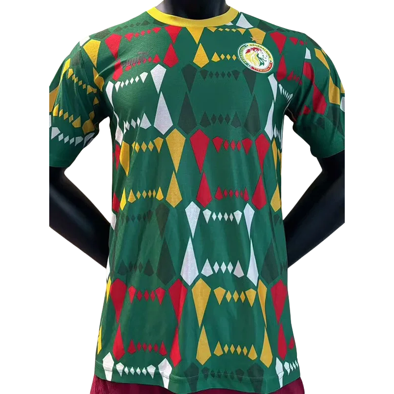2024 Senegal Green Player Version Soccer Jersey