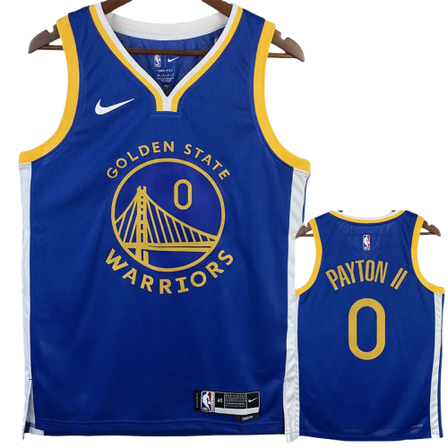 22-23 WARRIORS PAYTON II #0 Blue Top Quality Hot Pressing NBA Jersey