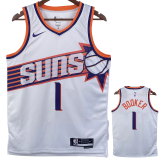 23-24 SUNS BOOKER #1 White Top Quality Hot Pressing NBA Jersey