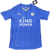 2015-2016 Leicester City Home Retro Soccer Jersey