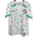 2023 Portugal White Blue Fans Soccer Jersey